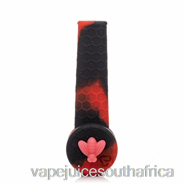 Vape Pods Stratus Trio Silicone Pipe Crimson (Black / Red)